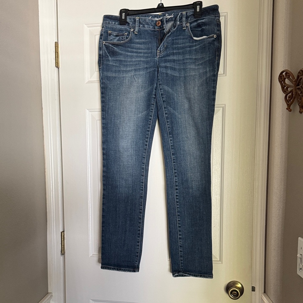 American Eagle Outfitters Blue Skinny Jeans